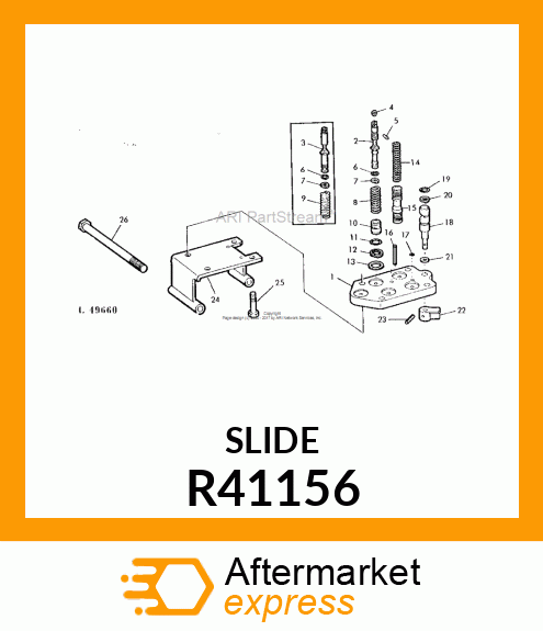 GUIDE,POPPET VALVE R41156