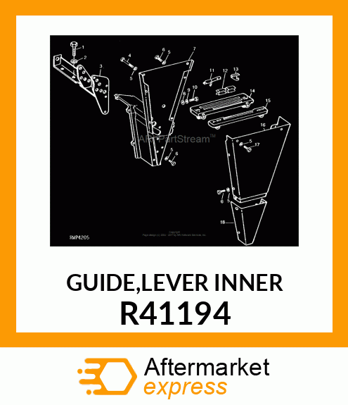 GUIDE,LEVER INNER R41194