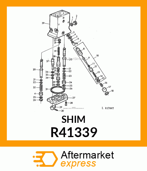 WASHER,THRUST R41339