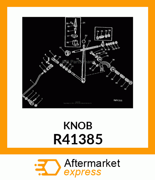 KNOB R41385