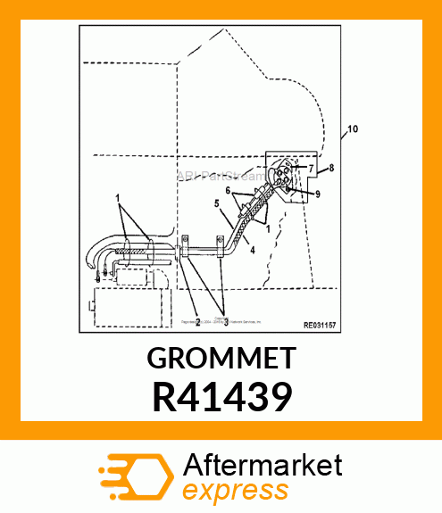 GROMMET, GROMMET R41439