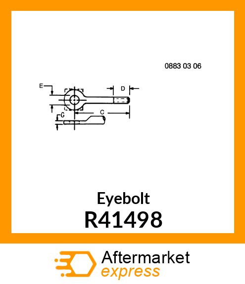 Eyebolt R41498