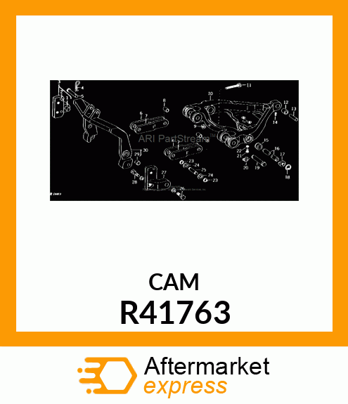 RETAINER,LOAD CONTROL SHAFT R41763