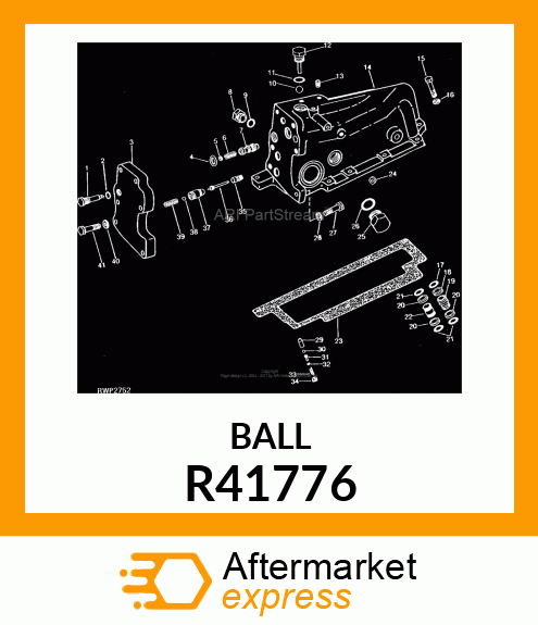 BALL,STEEL R41776