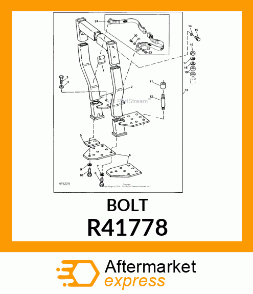 BOLT,SHOULDER R41778