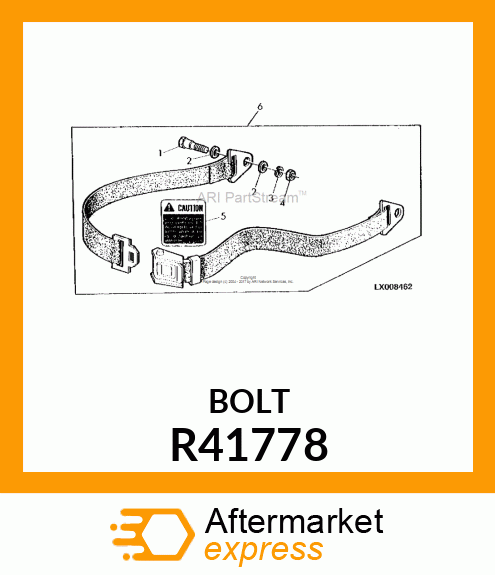 BOLT,SHOULDER R41778