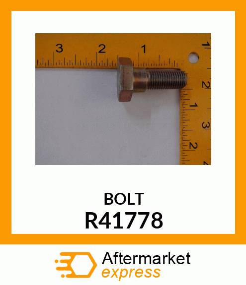 BOLT,SHOULDER R41778