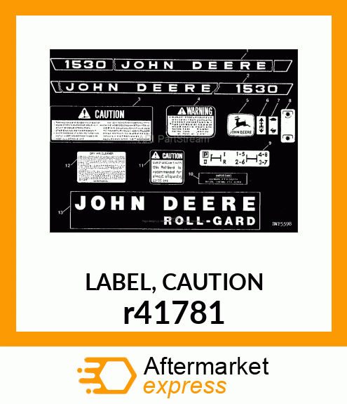 LABEL, CAUTION r41781