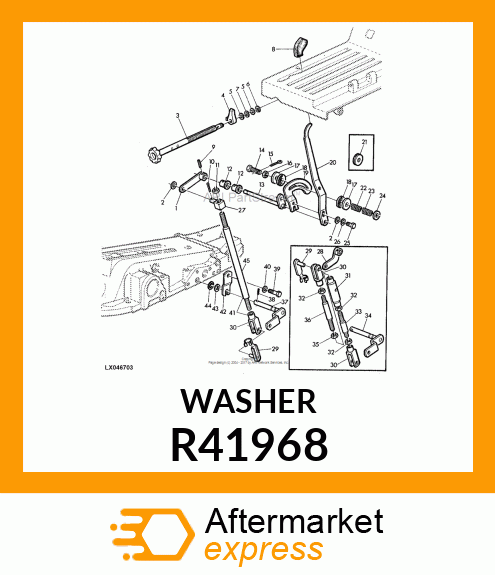 WASHER R41968