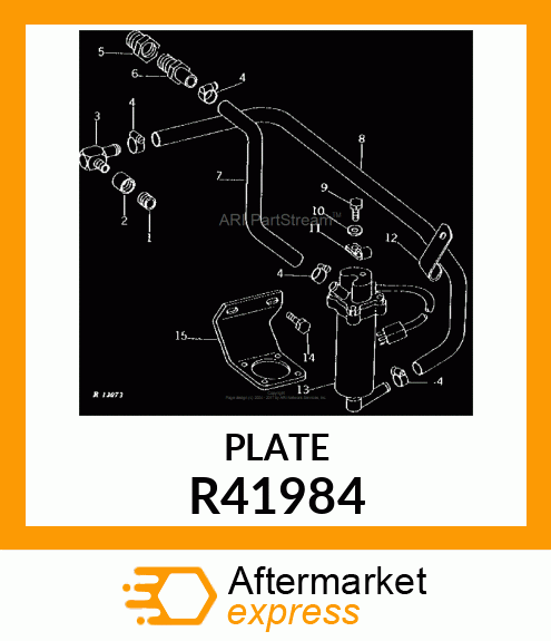 BRACKET ENGINE WATER HEATER R41984