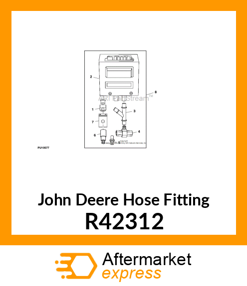 ADAPTER HEATER HOSE R42312