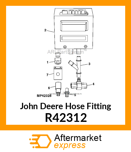 ADAPTER HEATER HOSE R42312