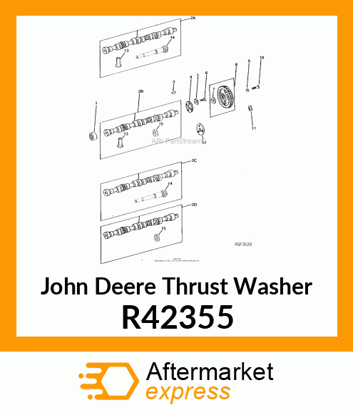 WASHER,THRUST R42355