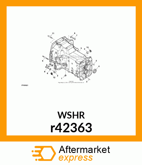 WASHER, SPECIAL r42363