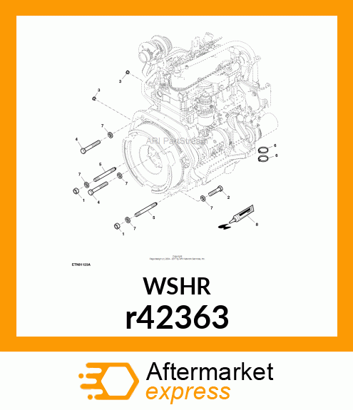 WASHER, SPECIAL r42363