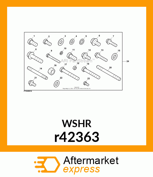 WASHER, SPECIAL r42363