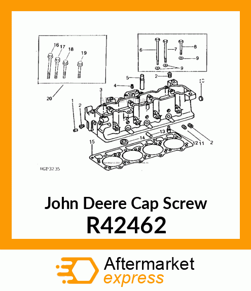 SCREW,CYLINDER HEAD R42462