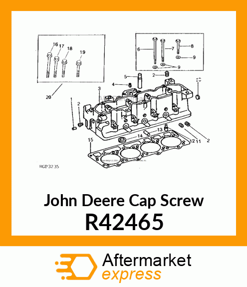 SCREW,CYLINDER HEAD R42465