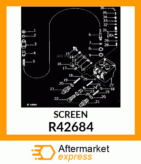 SCREEN FILTER R42684