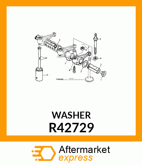 WASHER, SPECIAL. R42729