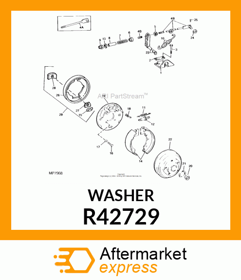 WASHER, SPECIAL. R42729