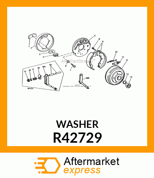 WASHER, SPECIAL. R42729