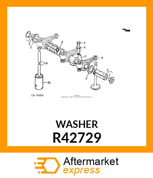 WASHER, SPECIAL. R42729