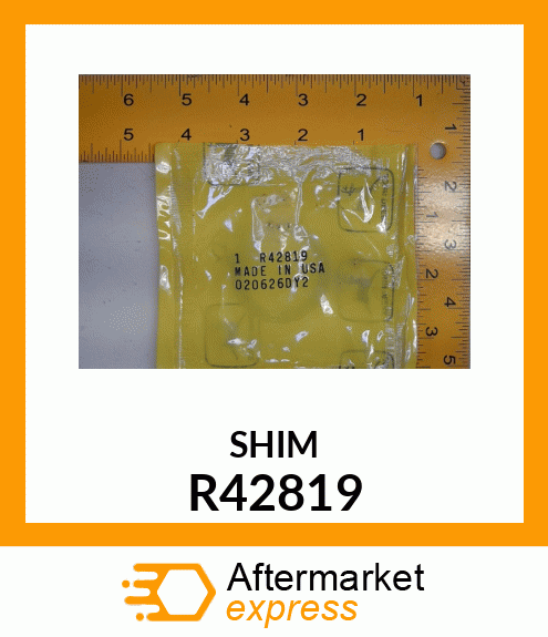 SHIM,.003 STEEL R42819