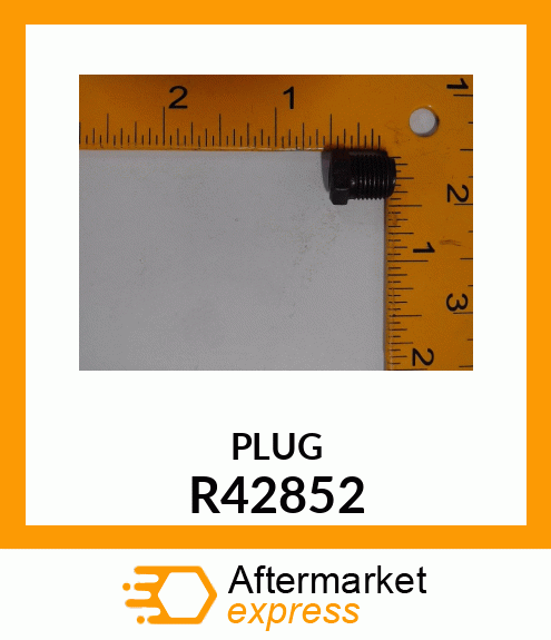 PLUG,SPECIAL PIPE R42852