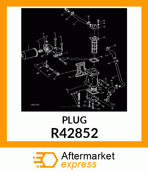 PLUG,SPECIAL PIPE R42852