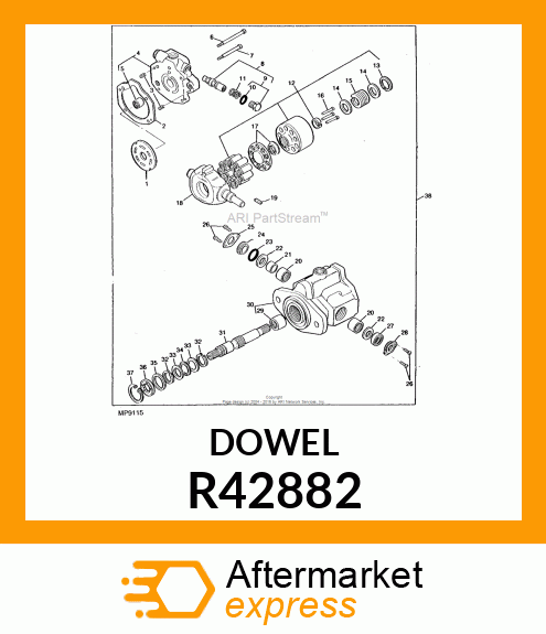 PIN,DOWEL R42882