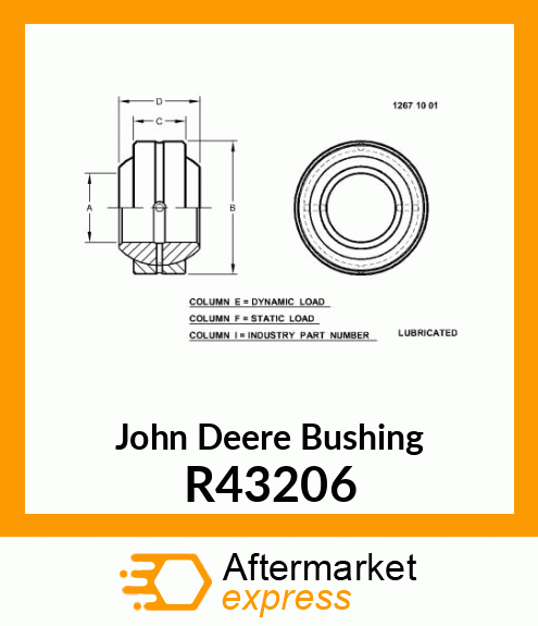 BUSHING,SELF R43206