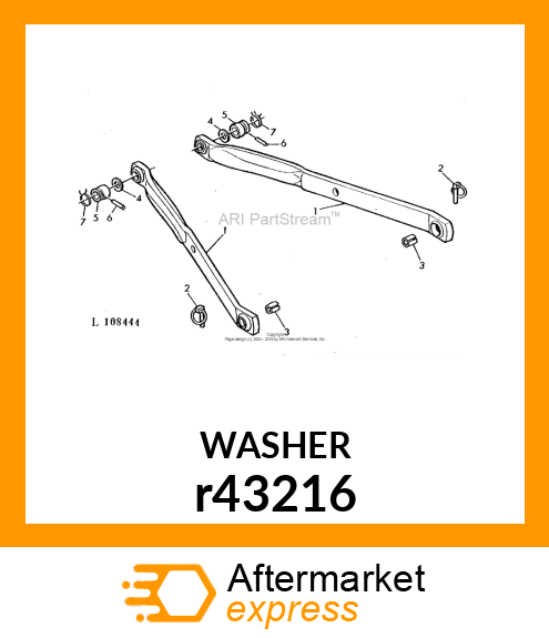 WASHER, THRUST R43216