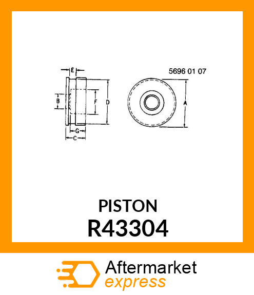 PISTON CLUTCH R43304