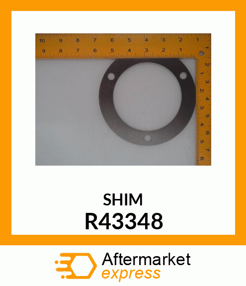 SHIM, .018 STEEL R43348