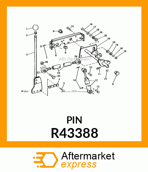 PIN SPECIAL HEADED R43388