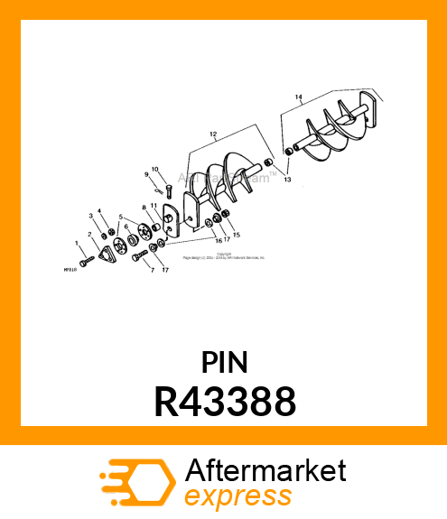 PIN SPECIAL HEADED R43388