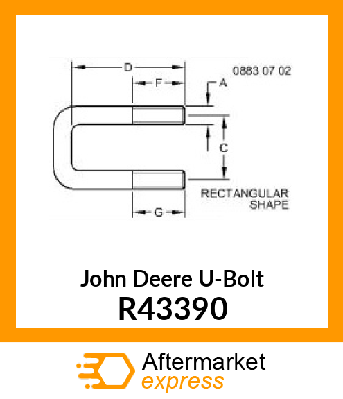 Bolt R43390