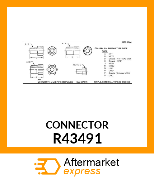 CONNECTOR R43491