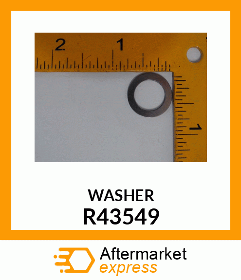 WASHER, SPECIAL R43549