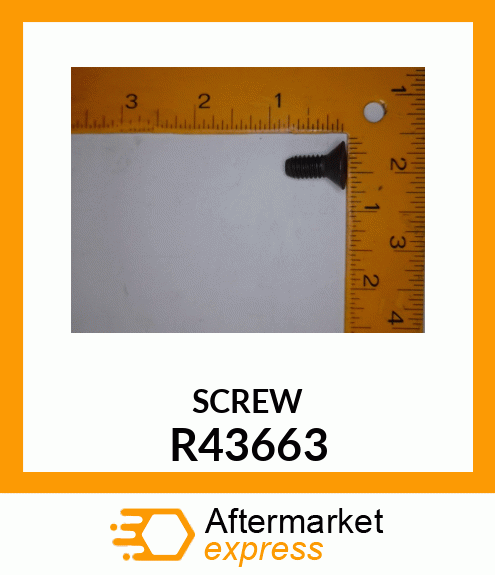 SCREW,SPECIAL CAP R43663