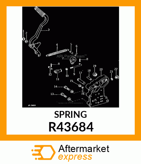 SPRING R43684