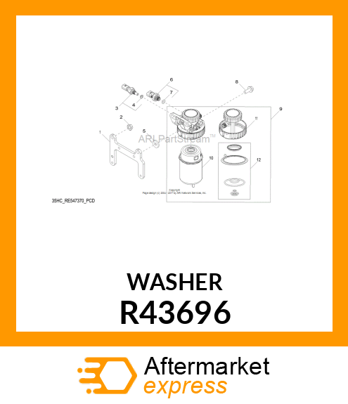 WASHER R43696