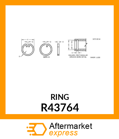 RING,SNAP R43764