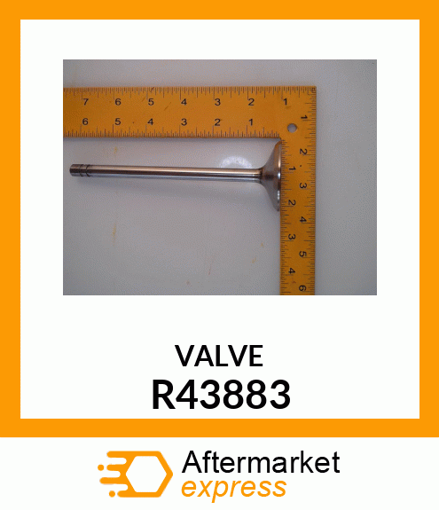 INTAKE VALVE R43883