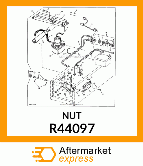 NUT,SPECIAL JAM R44097