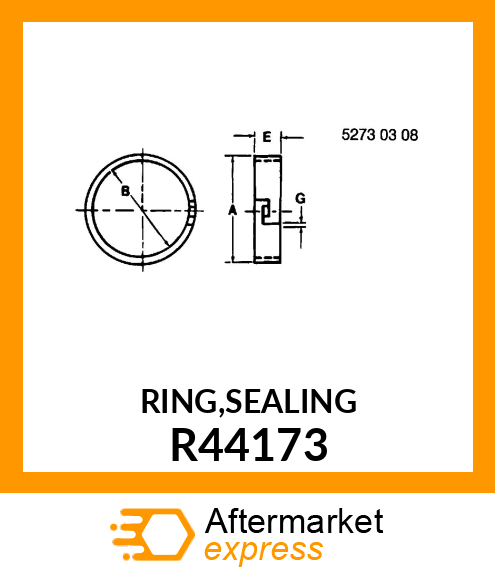 RING,SEALING R44173