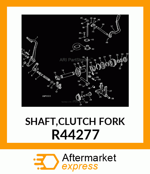 SHAFT,CLUTCH FORK R44277