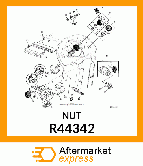 NUT,SPECIAL R44342