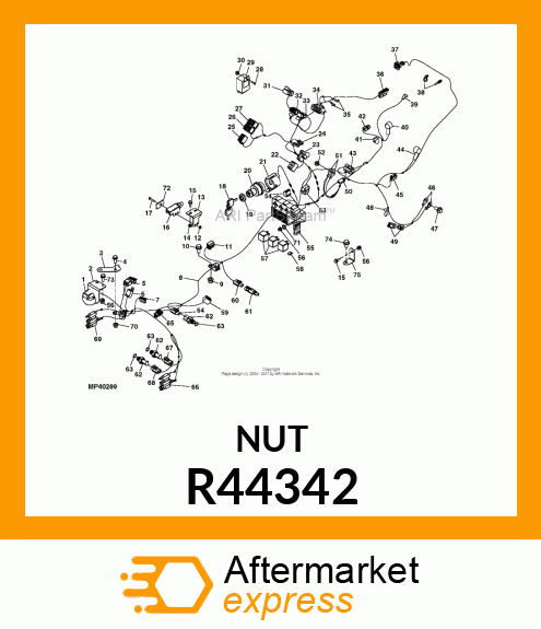 NUT,SPECIAL R44342